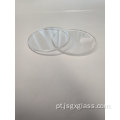 Vidro de quartzo de sílica fundida óptica polida JGS1